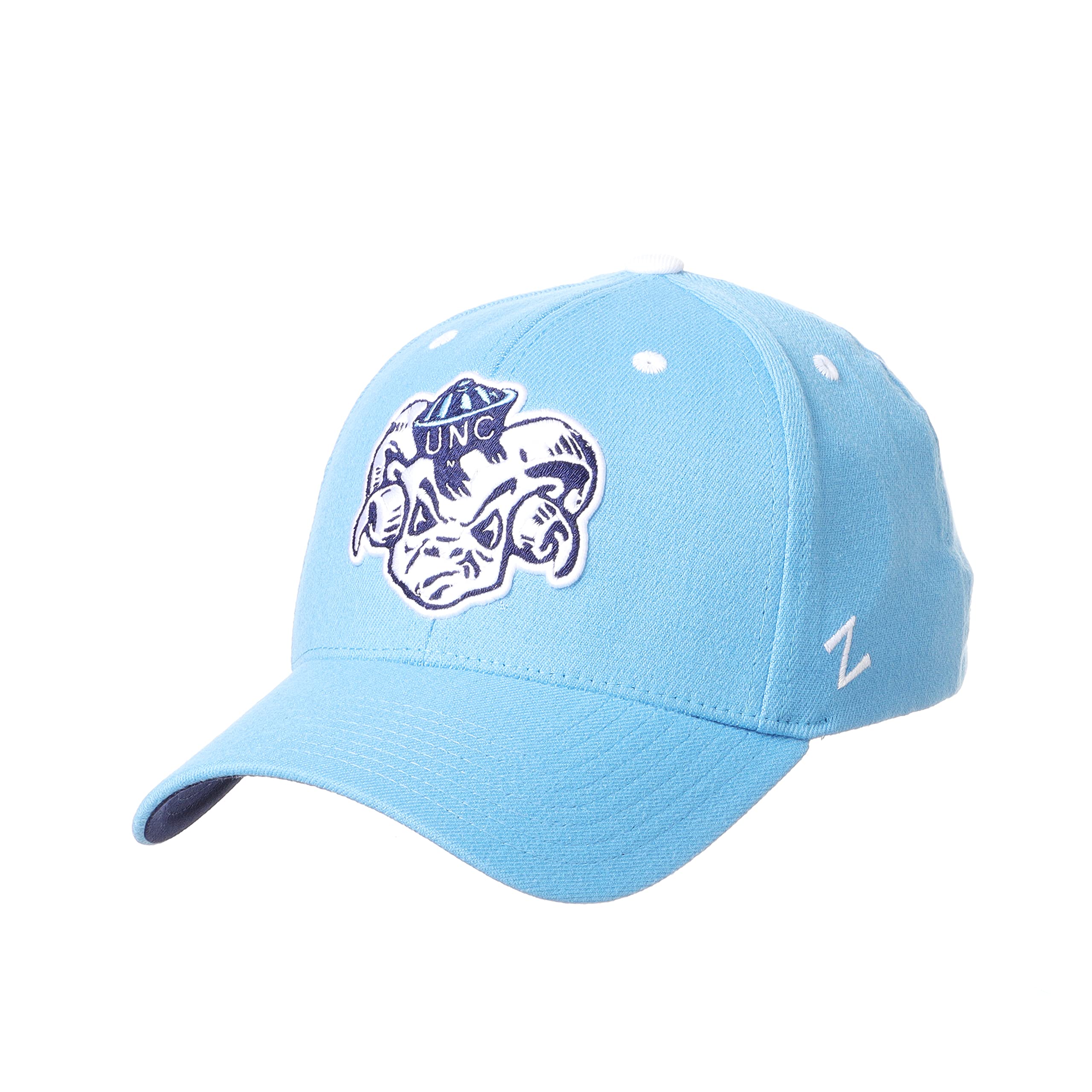 Zephyr Mens Standard Stretch Fitted Hat Vault Team Color Medium