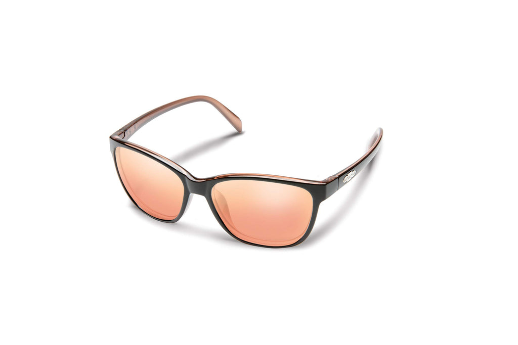 Suncloud Dawson Polarized Sunglasses Rose Backpaint/Polarized Pink Gold Mirror