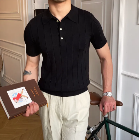 Men's Slim-Fit Polo Shirt